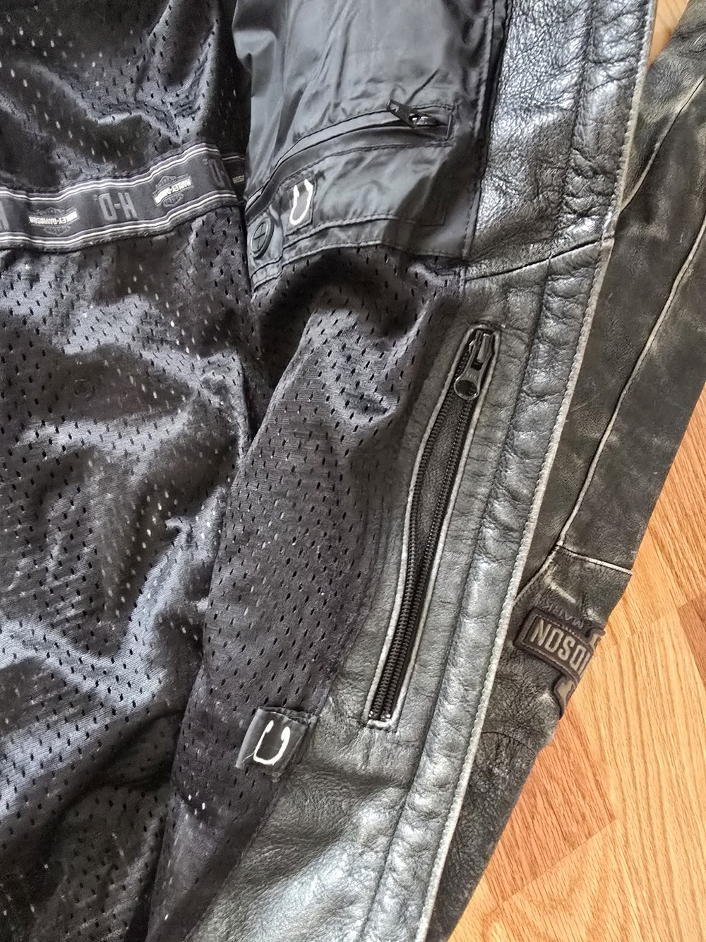 Harley Davidson Men’s Leather Jacket. Motorcycle Jacket. New!!! Size Large - Picture 3 of 15